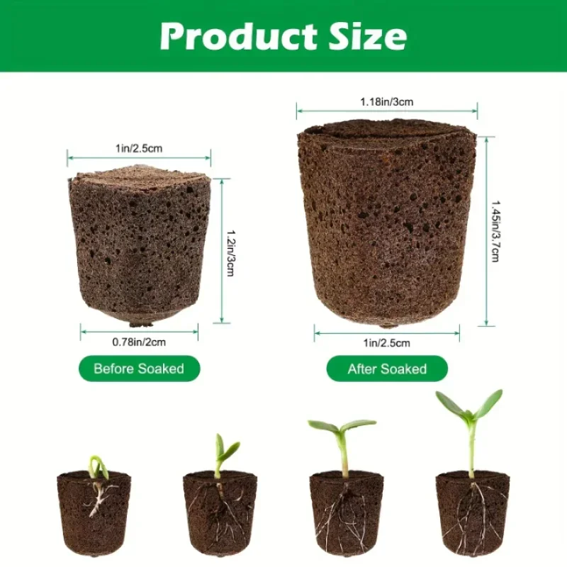 Hydroponic Kit - ชุดฟองน้ำเริ่มต้นการเพาะเมล็ดสำหรับระบบปลูกพืชไร้ดินในร่ม ประกอบด้วยฟองน้ำเพิ่มการเจริญเติบโต พร้อมปลอกเมล็ดที่ใช้แทนราก