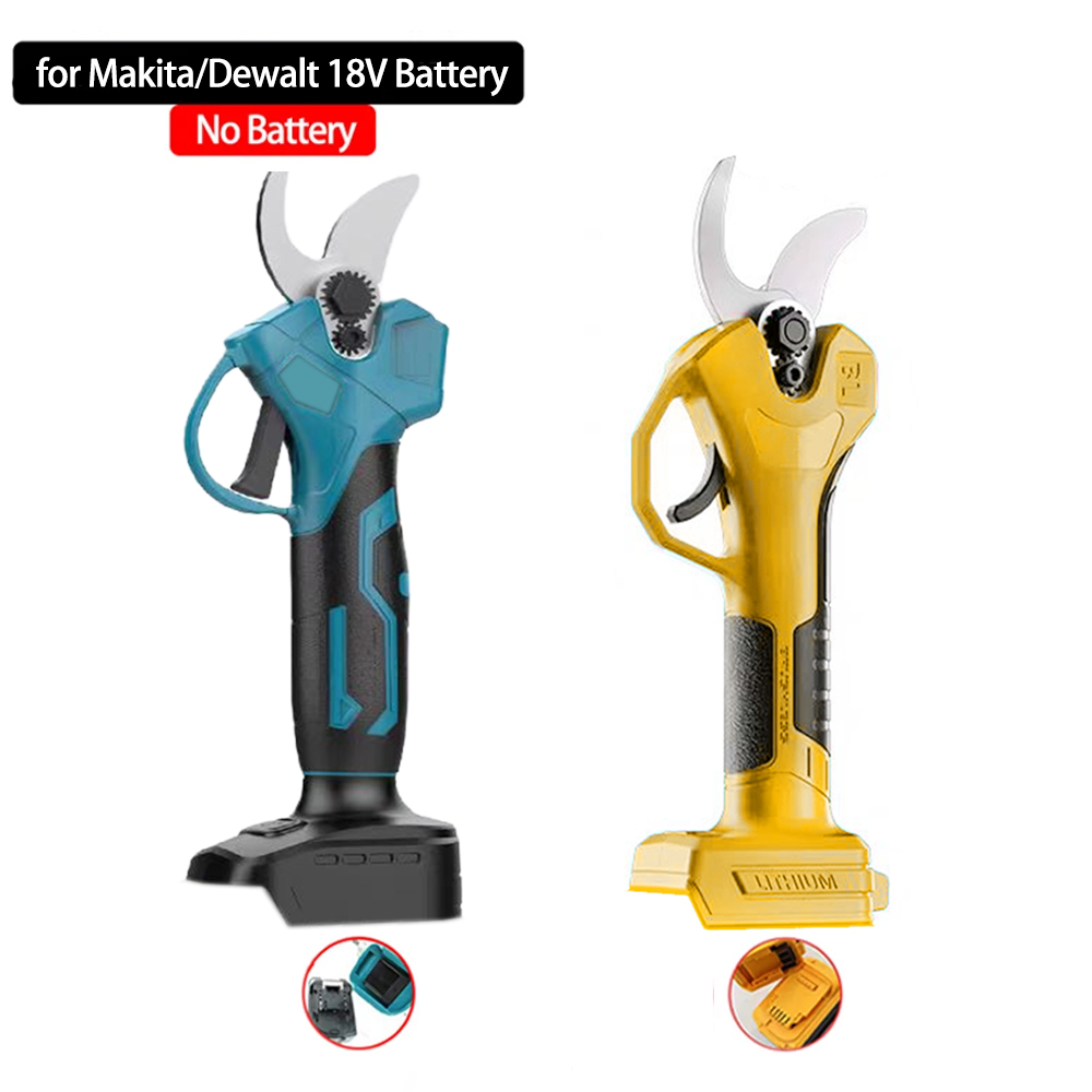 Pruning Shears - Brushlessไฟฟ้ากรรไกรตัดแต่งกิ่งสวนPowerTool Prunerไร้สายสวนกรรไกรผลไม้Fit Makita/Dewalt 20Vไม่มีแบตเตอรี่