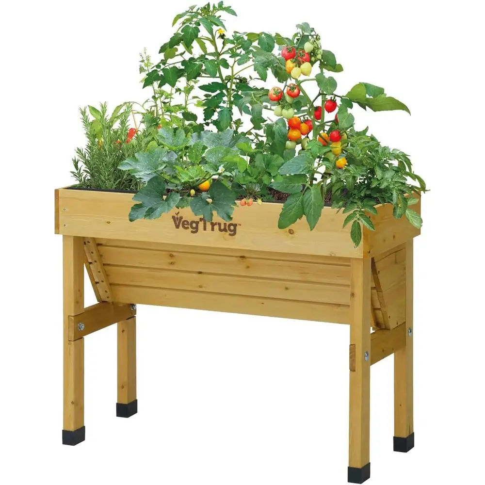 Vertical Planter - กระถางปลูกต้นไม้ติดผนังขนาดเล็ก 1 เมตร - ประหยัดพื้นที่ ปลูกผักแนวตั้ง