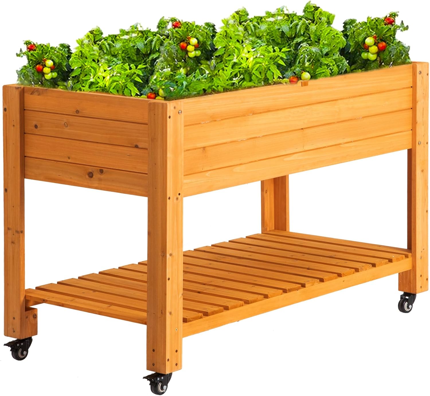 แปลงปลูกผักยกพื้นแบบเคลื่อนย้า - Raised Garden Bed บทวิจารณ์และราคา