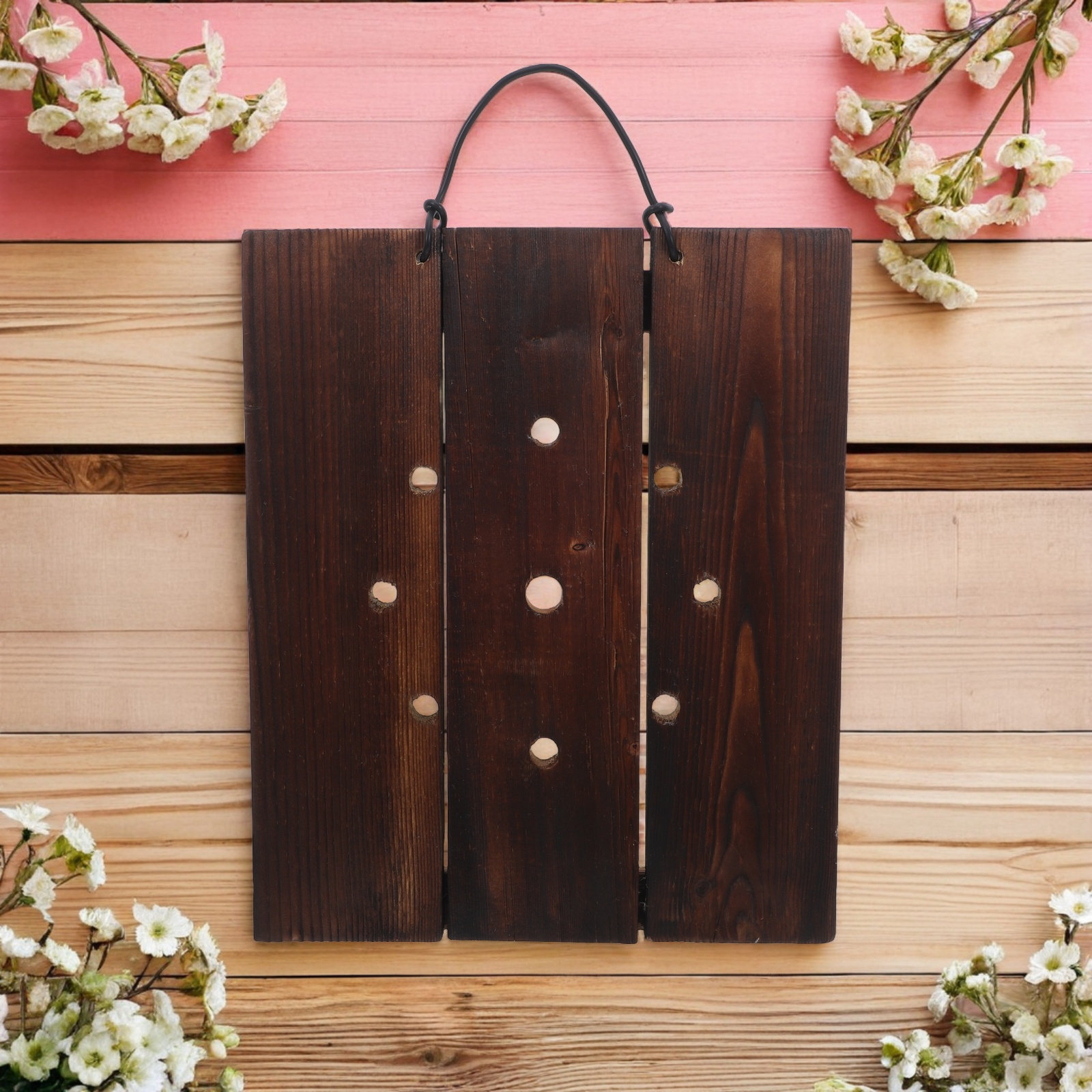 แผ่นไม้สำหรับแขวนต้นไม้ ลายเฟิ - Vertical Planter บทวิจารณ์และราคา