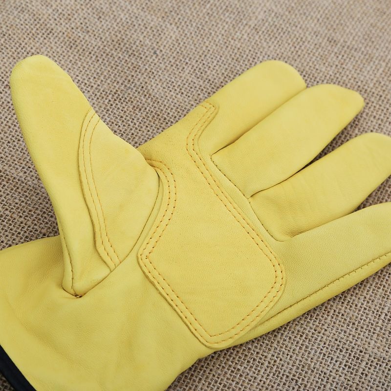 ถุงมือทำงานหนังแกะคู่หนึ่ง สำห - Garden Gloves บทวิจารณ์และราคา