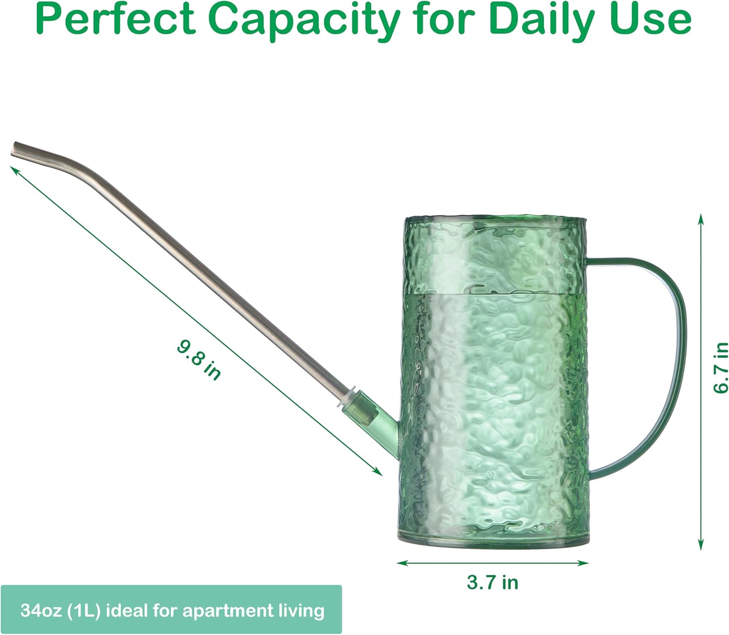 บัวรดน้ำขนาดเล็กสำหรับพืชในร่ม - Watering Can บทวิจารณ์และราคา