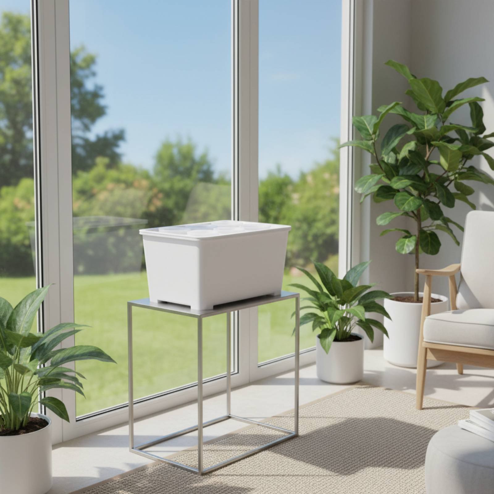 กล่องปลูกพืชแบบไฮโดรโปนิกส์ กล - Hydroponic Kit บทวิจารณ์และราคา