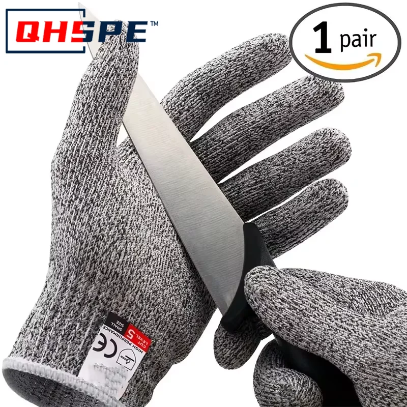 ถุงมือกันบาดระดับ 5 HPPE สำหรั - Garden Gloves บทวิจารณ์และราคา