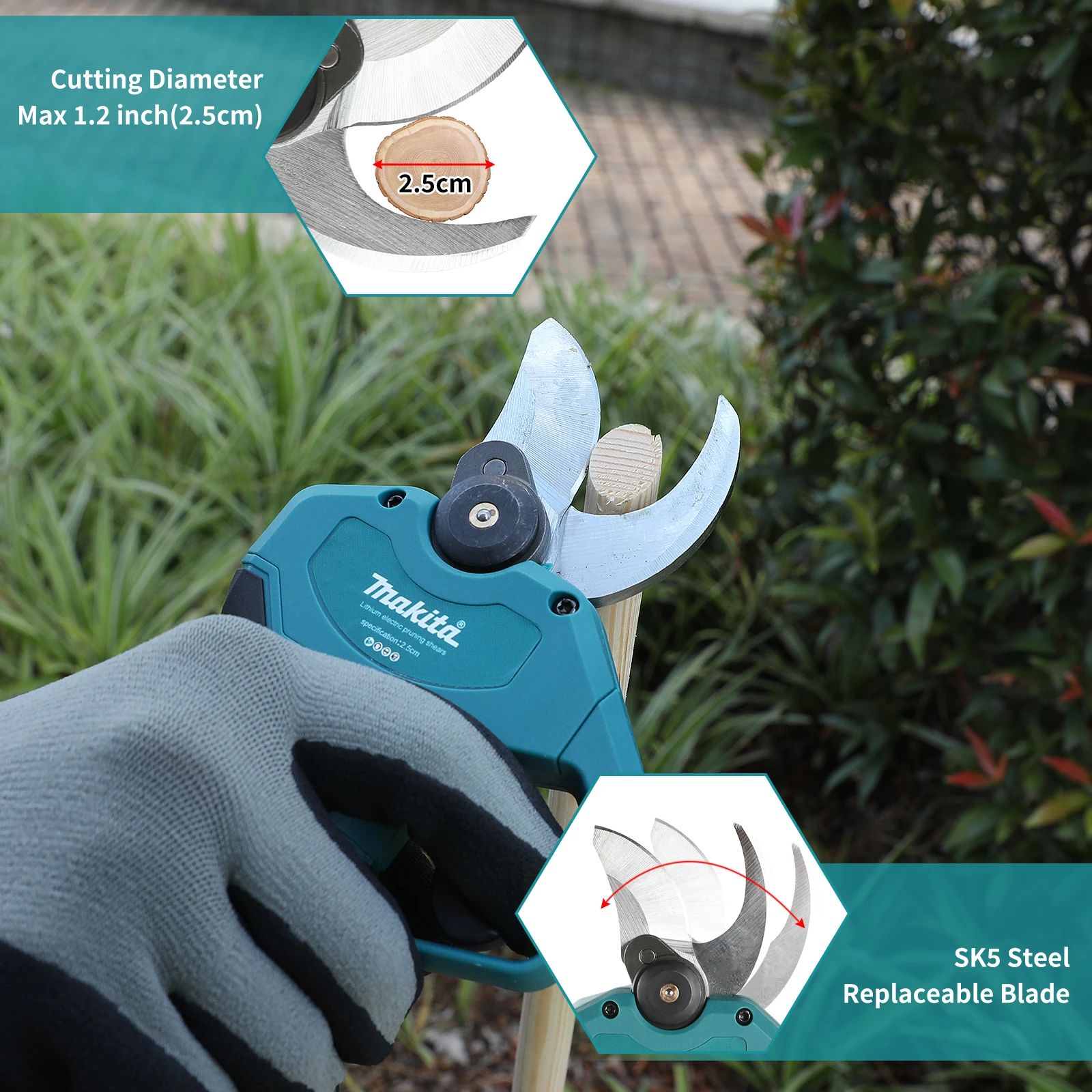 MPP569 กรรไกรตัดแต่งกิ่งไฟฟ้าไ - Pruning Shears บทวิจารณ์และราคา