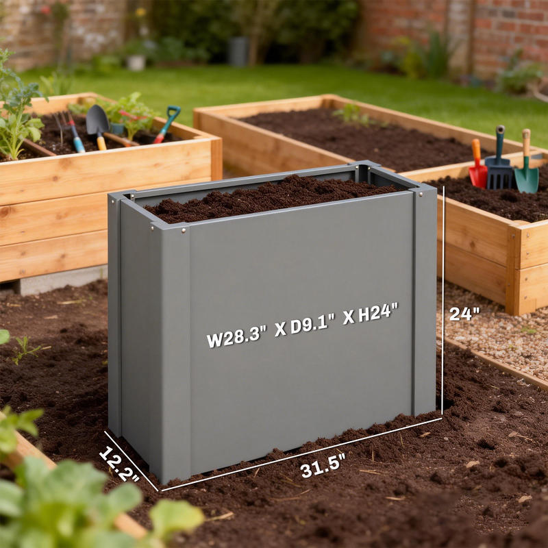แปลงปลูกผักยกพื้น Outsunny แบบ - Raised Garden Bed บทวิจารณ์และราคา