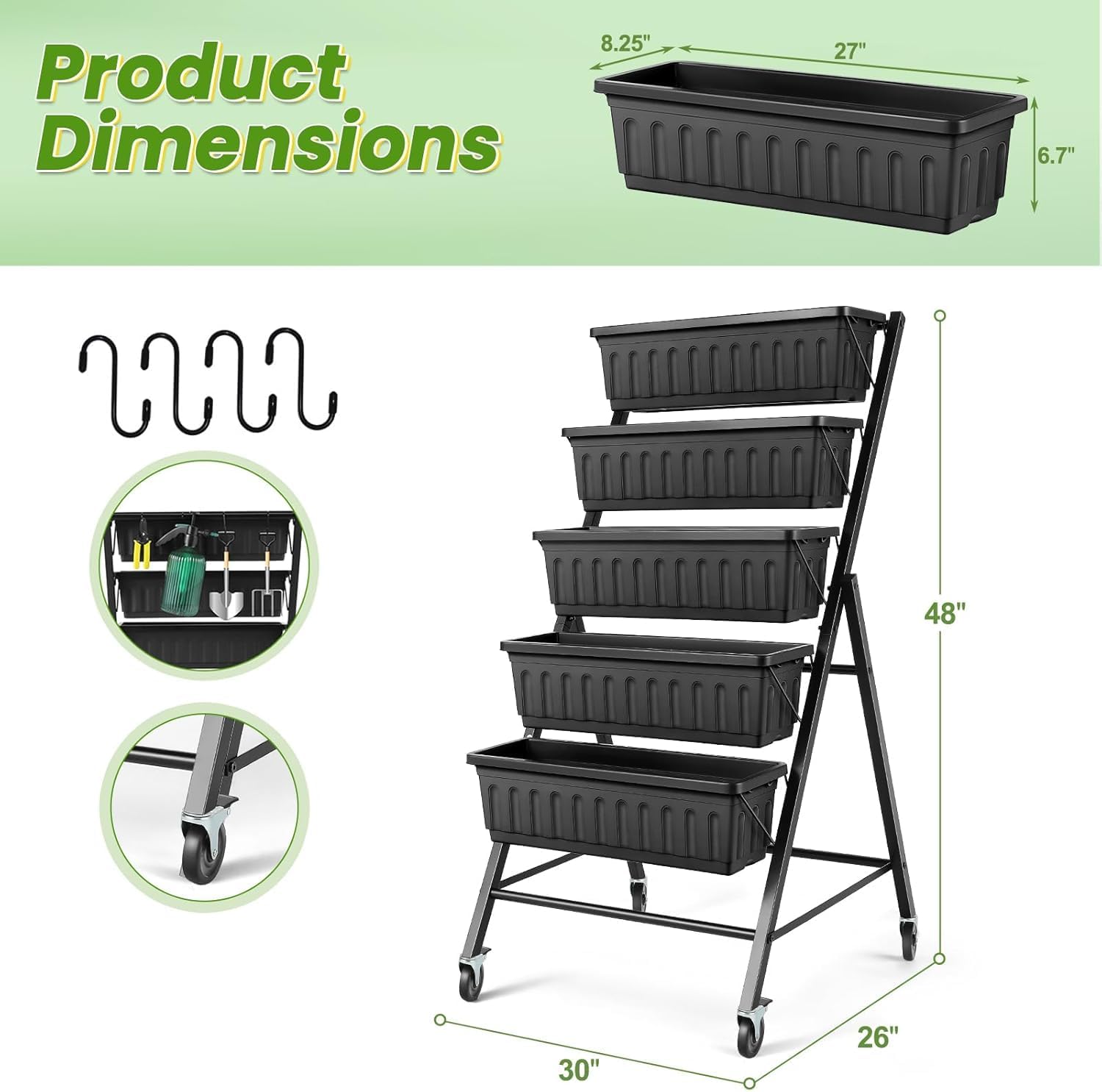 แปลงปลูกผักยกสูงแบบตั้งแนวตั้ง - Indoor Herb Garden บทวิจารณ์และราคา