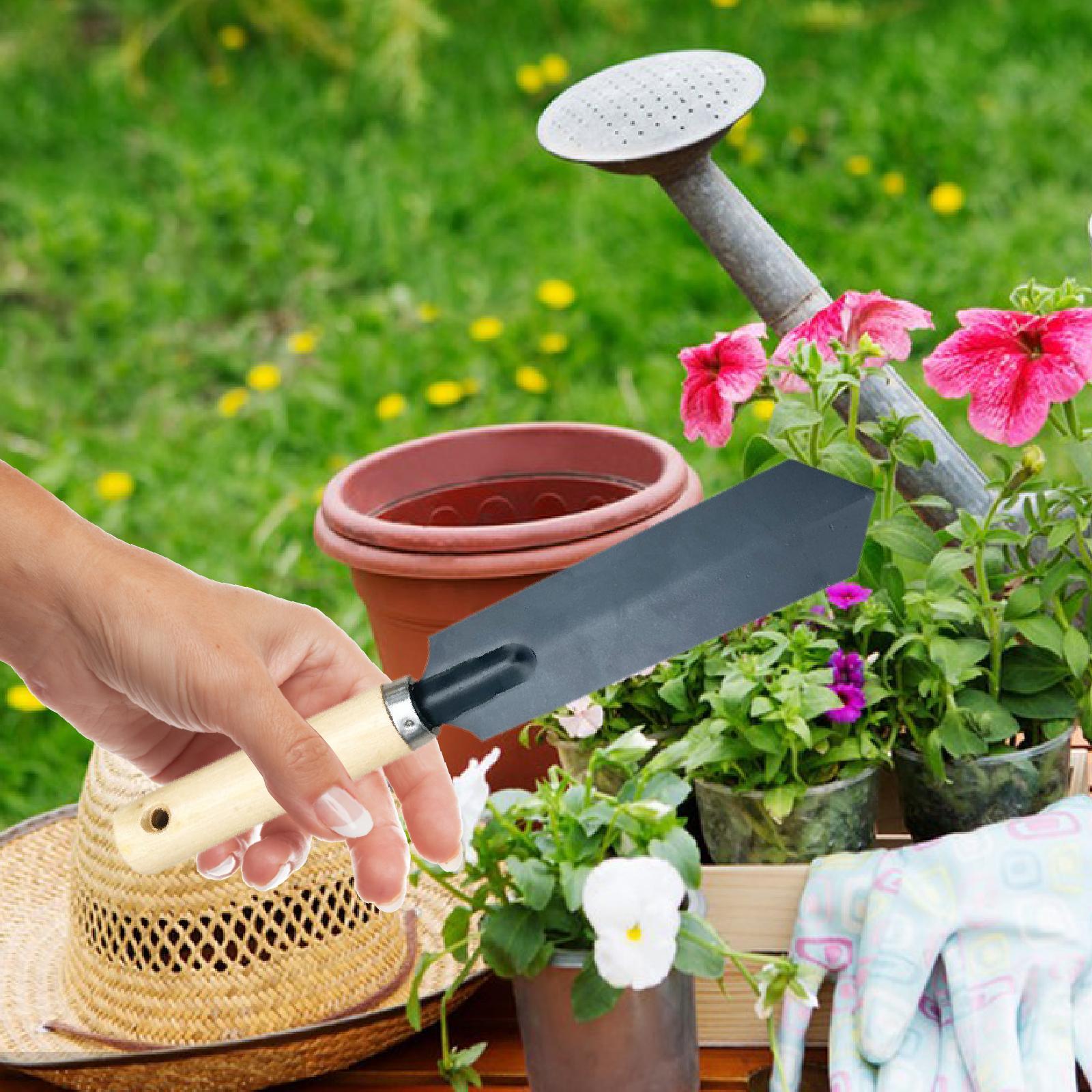 พลั่วสวนขนาดเล็ก ด้ามไม้ อเนกป - Trowel Garden Tools บทวิจารณ์และราคา