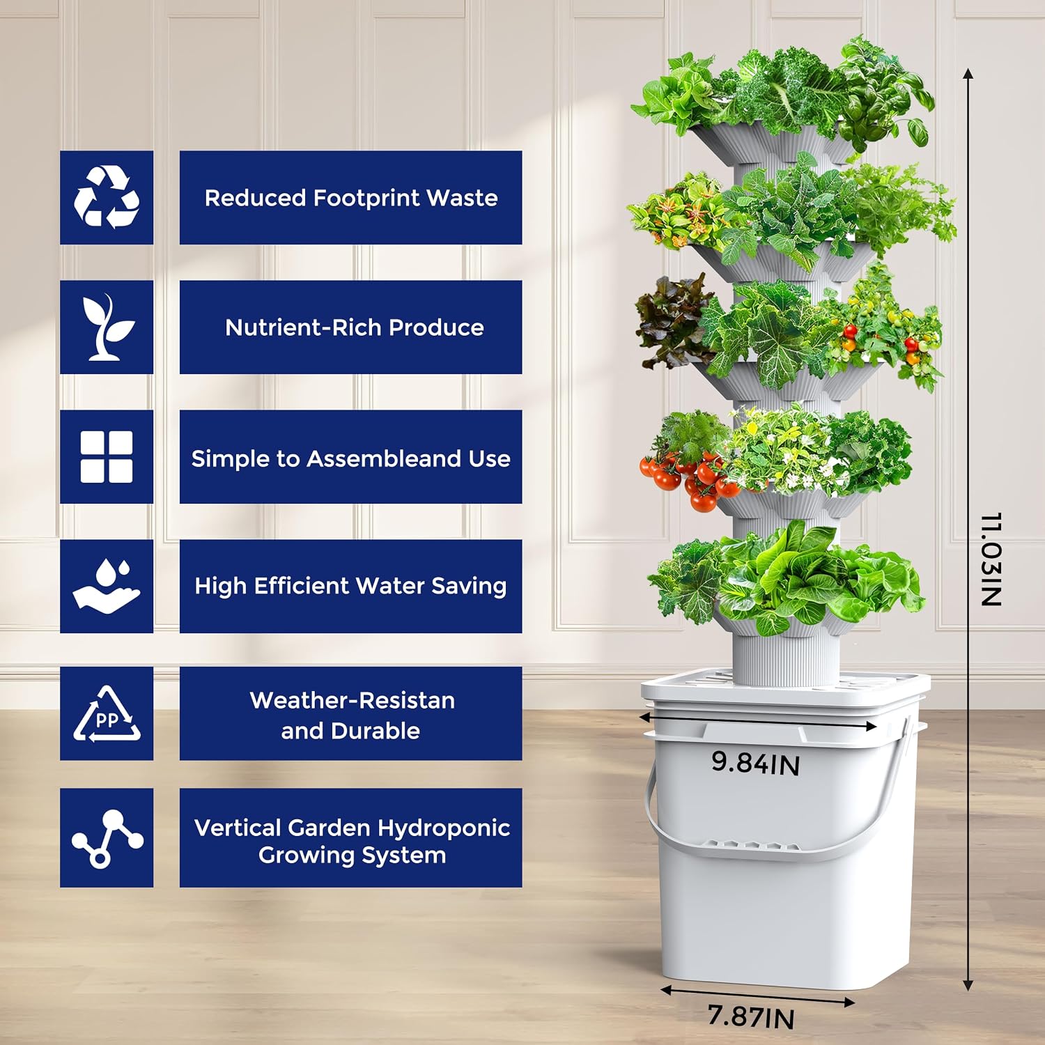 ชุดอุปกรณ์ปลูกพืชแบบไฮโดรโปนิก - Hydroponic Kit บทวิจารณ์และราคา