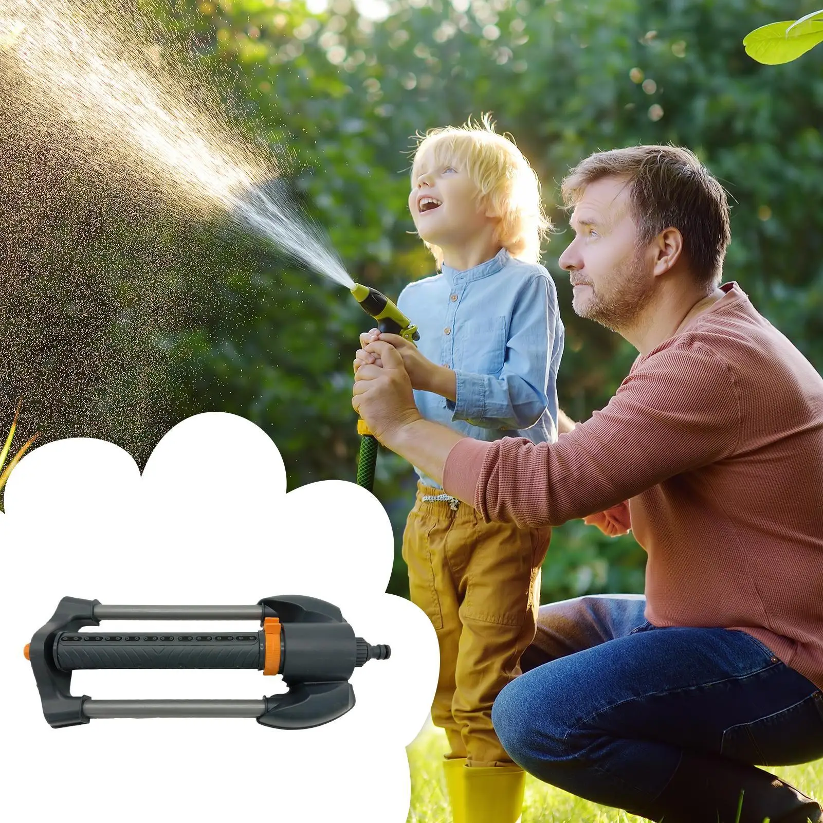 เครื่องพ่นน้ำแบบส่ายสำหรับรดน้ - Raised Garden Bed บทวิจารณ์และราคา