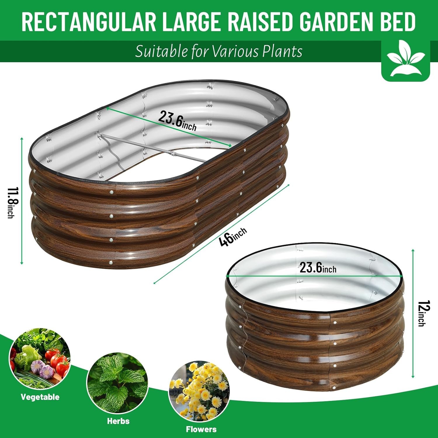 ชุดแปลงแปลงปลูกผักยกพื้นเหล็กช - Raised Garden Bed บทวิจารณ์และราคา