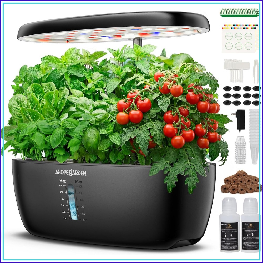 สวนไฮโดรโปนิกส์ 12 ช่อง พร้อมไ - Indoor Herb Garden บทวิจารณ์และราคา
