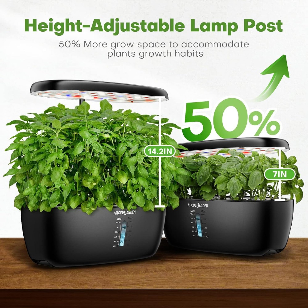 สวนไฮโดรโปนิกส์ 12 ช่อง พร้อมไ - Indoor Herb Garden บทวิจารณ์และราคา