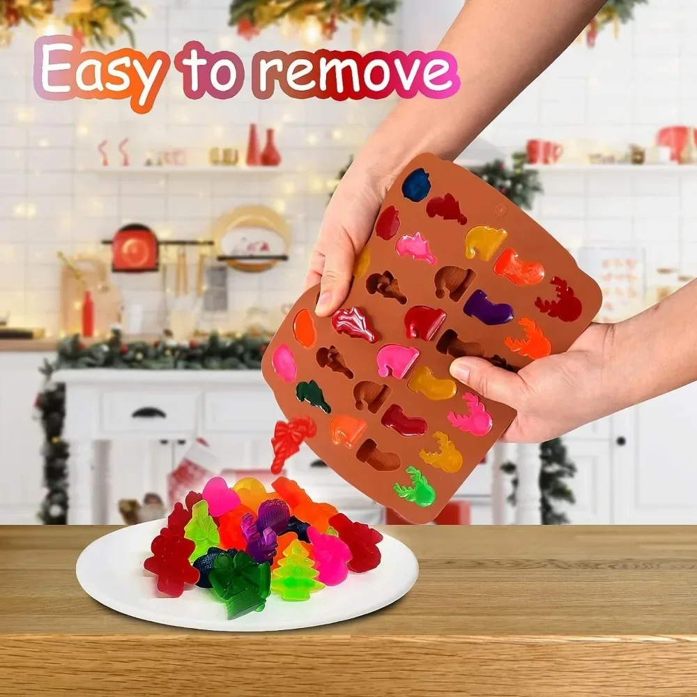 คริสต์มาสซิลิโคนช็อกโกแลตแม่พิ - Garden Gloves บทวิจารณ์และราคา