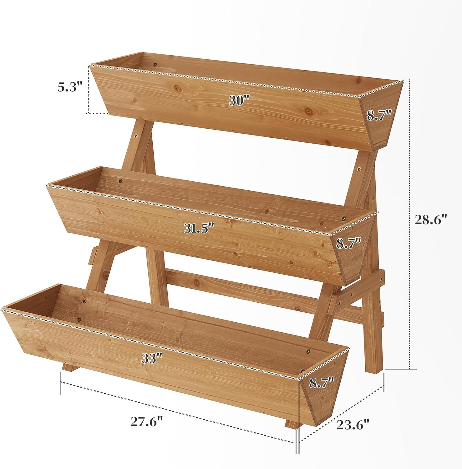 สวนในลานบ้านและระเบียง, ไม้, ส - Raised Garden Bed บทวิจารณ์และราคา