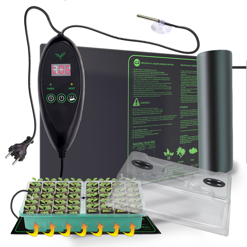 แผ่นทำความร้อนสำหรับกล่องเพาะก - Seed Starter Tray บทวิจารณ์และราคา