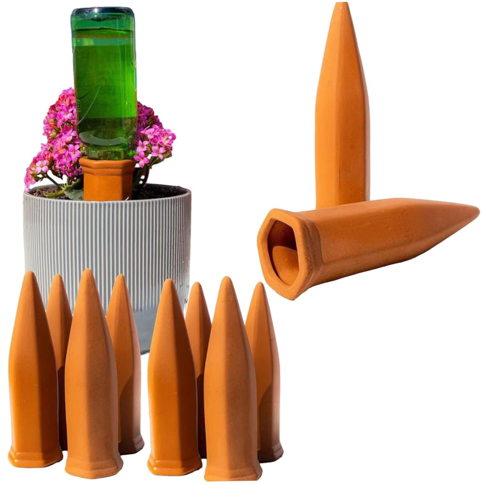 อุปกรณ์รดน้ำอัตโนมัติแบบดินเผา - Self Watering Planter บทวิจารณ์และราคา