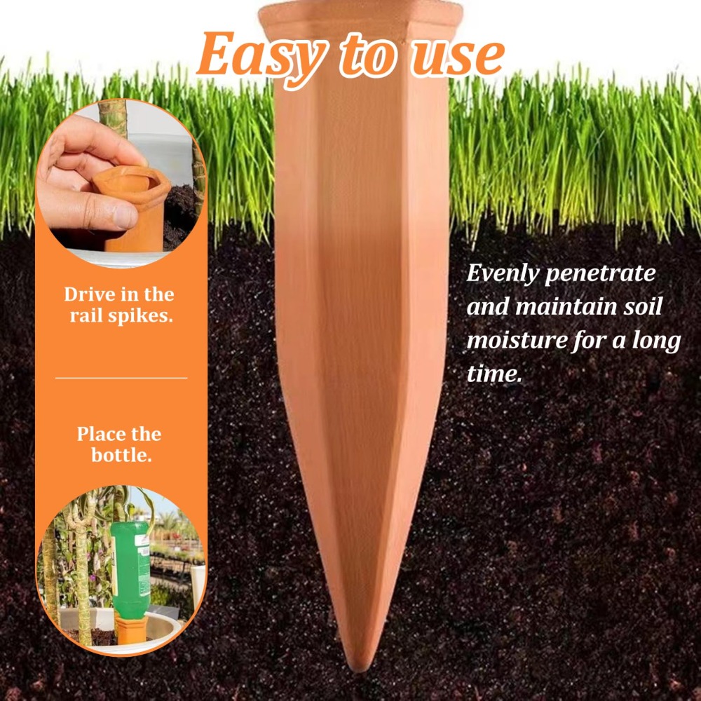 อุปกรณ์รดน้ำอัตโนมัติแบบดินเผา - Self Watering Planter บทวิจารณ์และราคา