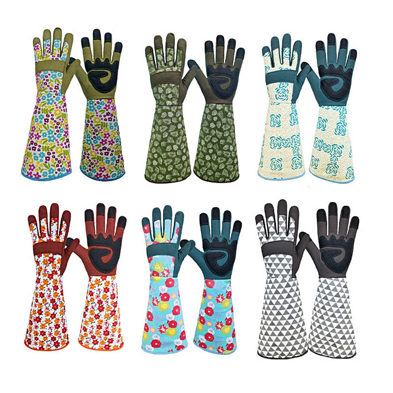 ถุงมือทำสวนแขนยาวสำหรับผู้หญิง - Garden Gloves บทวิจารณ์และราคา