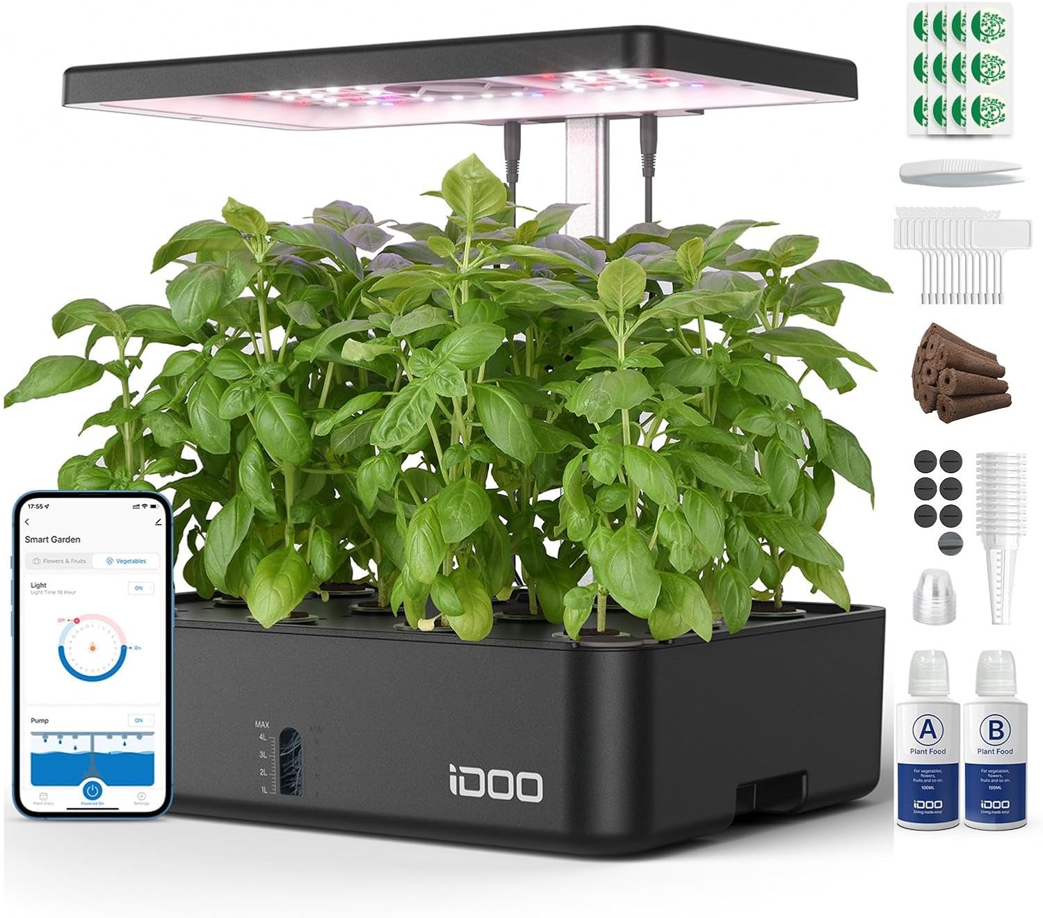 ระบบปลูกพืชไฮโดรโพนิกส์แบบ WiF - Indoor Herb Garden บทวิจารณ์และราคา