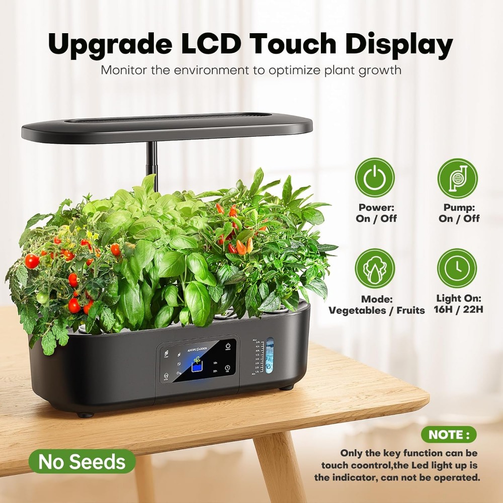 สวนไฮโดรโปนิกส์ในร่ม 12 ช่อง พ - Indoor Herb Garden บทวิจารณ์และราคา