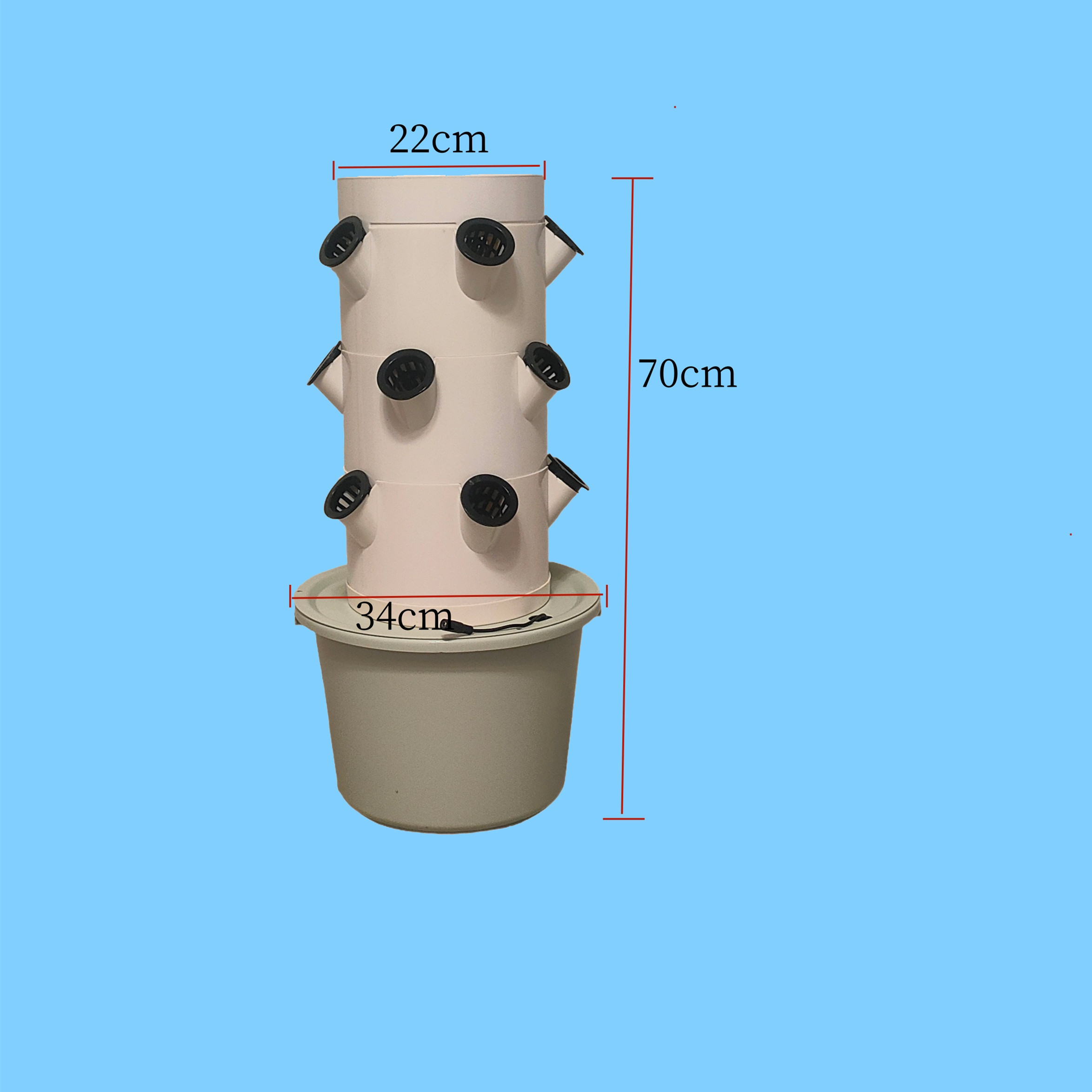 ระบบปลูกผักไฮโดรโพนิกส์แนวตั้ง - Indoor Herb Garden บทวิจารณ์และราคา