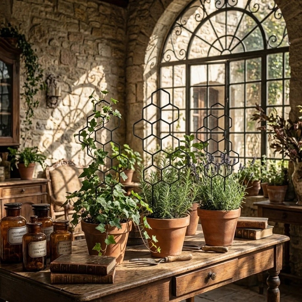 โครงตาข่ายพลาสติกกันสนิมสำหรับ - Indoor Herb Garden บทวิจารณ์และราคา