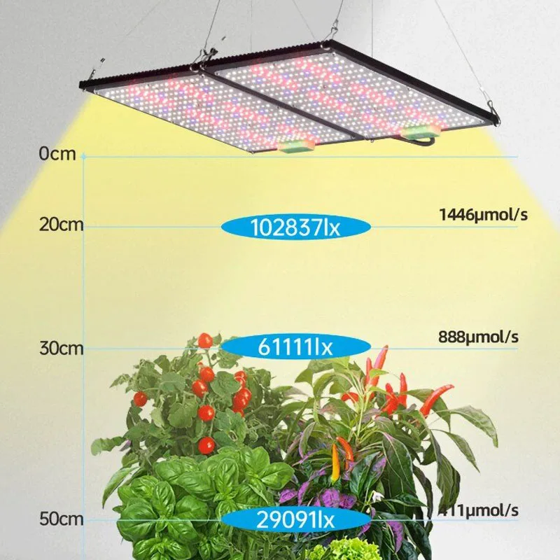 ไฟปลูกต้นไม้ LED แบบควอนตัมบอร - Grow Light Led บทวิจารณ์และราคา