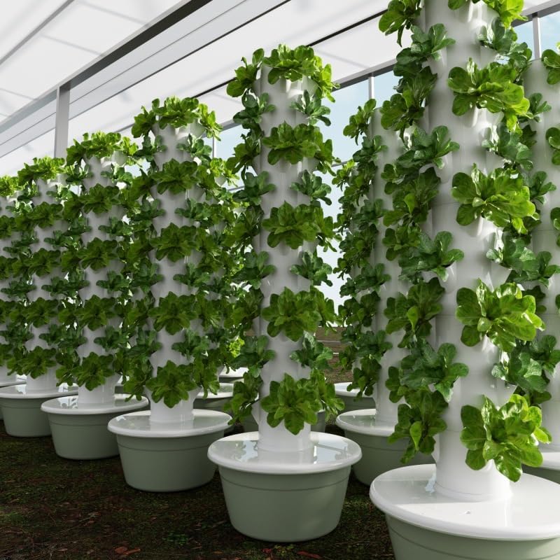 หอปลูกพืชไฮโดรโปนิกส์แนวตั้งแบ - Vertical Planter บทวิจารณ์และราคา